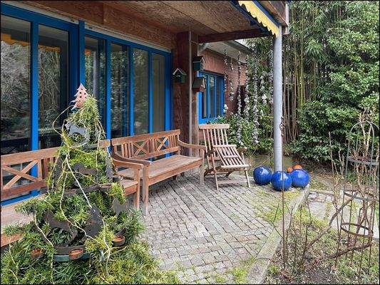 Überdachte Terrasse