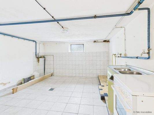 Waschraum Untergeschoß