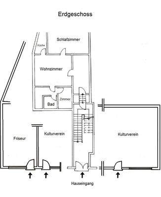 Grundriss Erdgeschoss