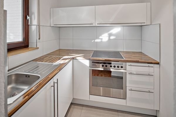 Küche in der Einliegerwohnung
