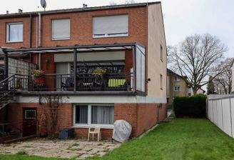 Hausansicht vom Garten