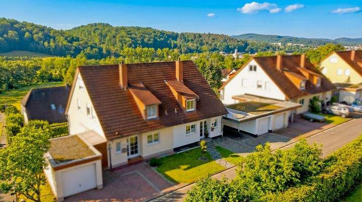 Blick auf die Immobilie