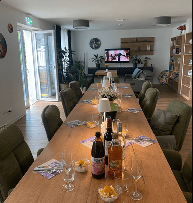 Gemütliches Esszimmer