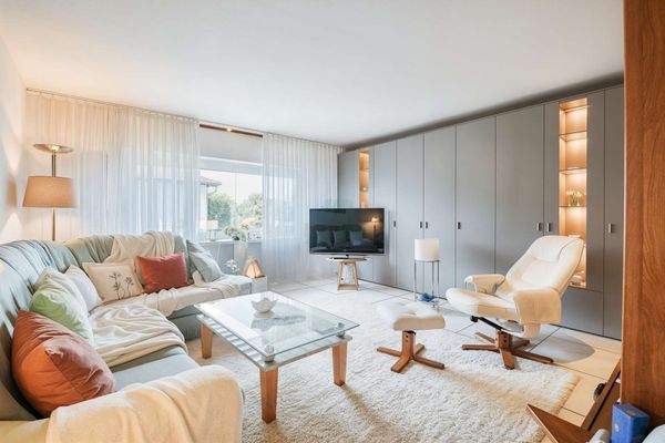 Wohnzimmer - (KI generiert)