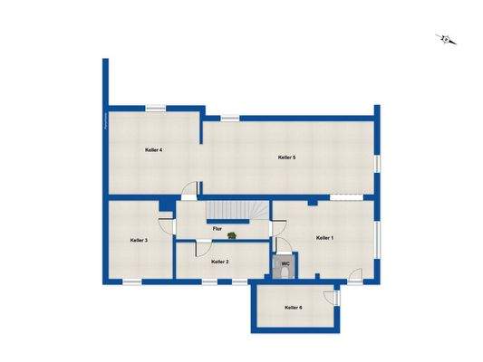 Grundriss Untergeschoss