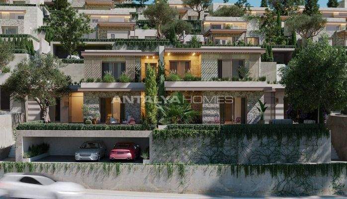 Real Estate with Sea Views and Gardens in Bodrum Konacık