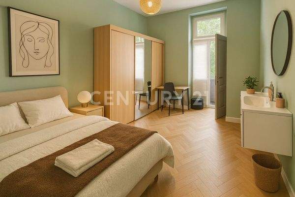 Visualisiertes Schlafzimmer