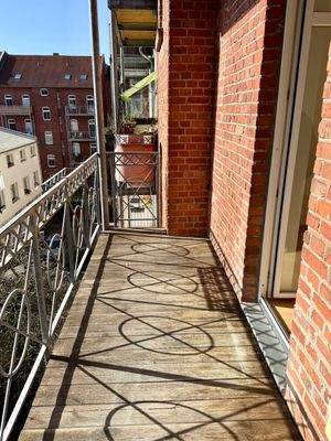 Balkon mit südlicher Ausrichtung