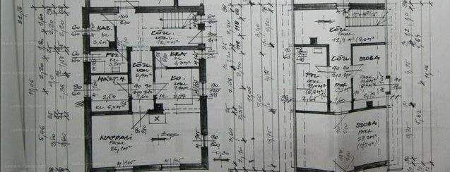 Grundriss Zeichnung aus Baujahr 2003
