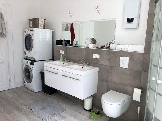 Ansicht vom Badezimmer im 1.OG