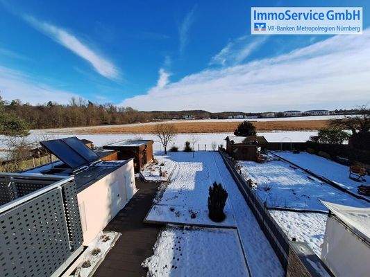 Winteraussicht auch im OG