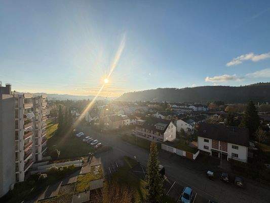 Ausblick vom Schlafzimmer
