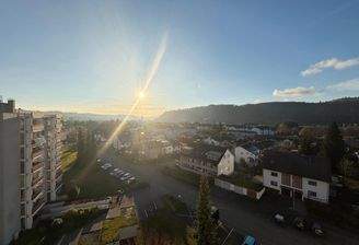 Ausblick vom Schlafzimmer