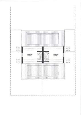Grundriss Spitzboden