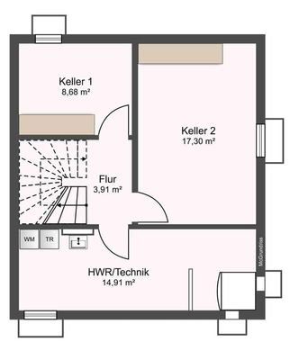 Grundriss KG Haus 2
