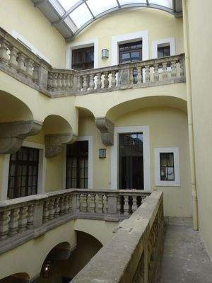 historischer Innenhof