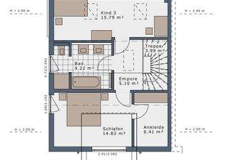 Grundriss Dachgeschoss