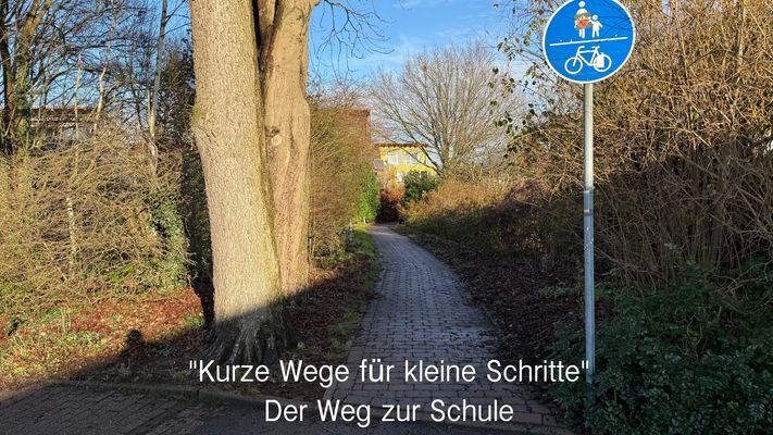 Der Weg zur Grundschule