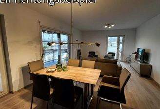 Wohnbereich, Musterwohnung