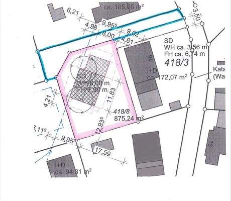 Lage des Grundstücks