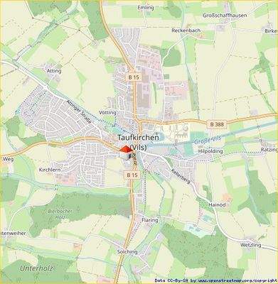 Lageplan Baugrundstück