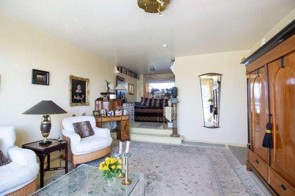 Wohnzimmer - Ansicht vom Balkon