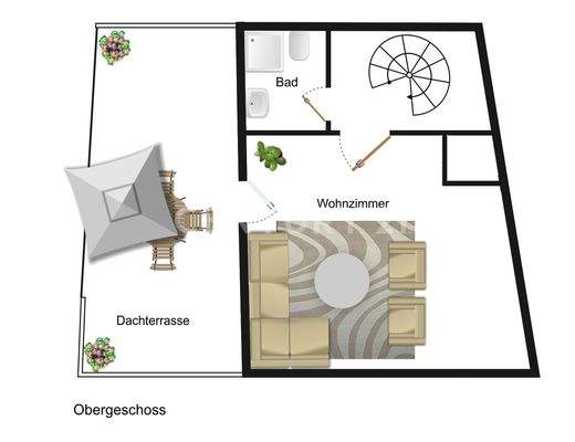 Grundriss Obergeschoss