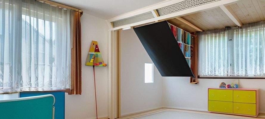 Beispiel- Giebelzimmer nach Renovierung