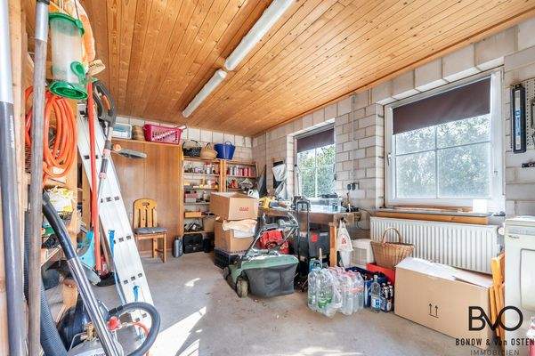 Werkstatt, Gartenutensilien und Co.