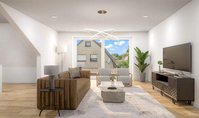 Einrichtungsbeispiel Wohnbereich