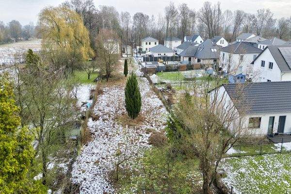 Hinterer Teil des Grundstückes