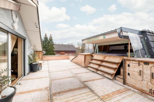 Terrasse DG Südwest-Ausrichtung