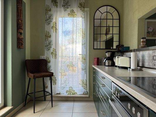 Einbauküche - Ferienwohnung im EG