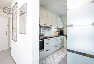 Flur mit Blick Richtung Küche