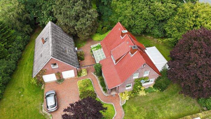 Luftbildaufnahme Haus