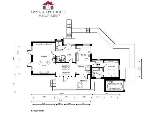 Grundriss Erdgeschoss