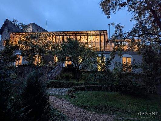 Südansicht Abenddämmerung