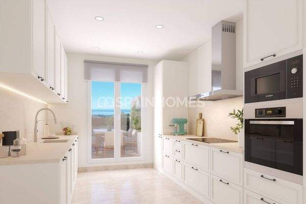 New Build Apartments with Sea Views in Marbella