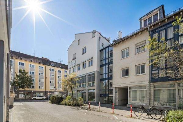 Ruhige Seitenstraße