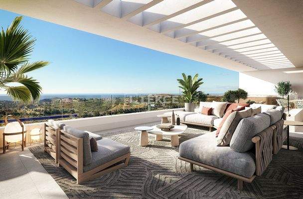 New Apartments with Large Terraces in Natural Setting in Casares