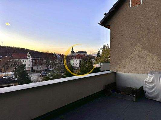 Blick von der Terrasse