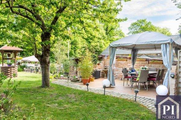 Geschützte Sitzecke