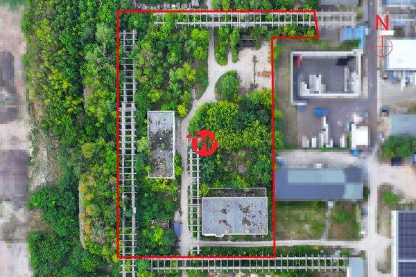 Vogelperspektive nah