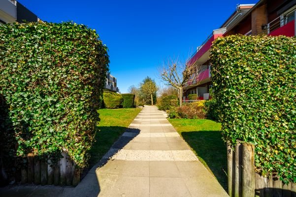 Weg zum Haus