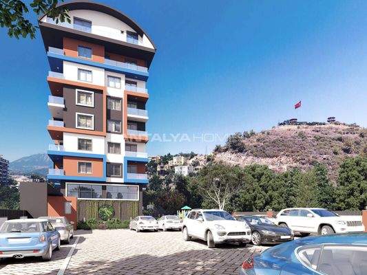 Stylish Flats with Nature and Sea Views in Alanya