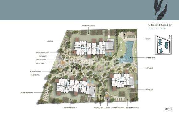 Chic Properties in a Complex Near the Beach in Denia Alicante