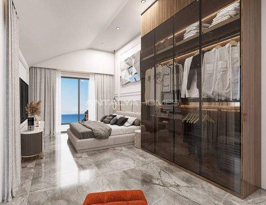 Sea and City-View Flats near the Beach in Alanya Oba