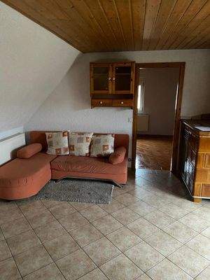 Wohnbereich im DG (2-Zimmer Wihnung)