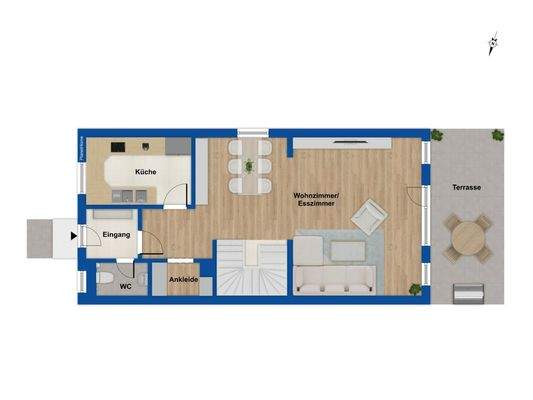 Grundriss Erdgeschoss