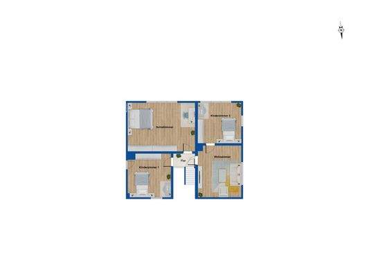 Grundriss - Obergeschoss